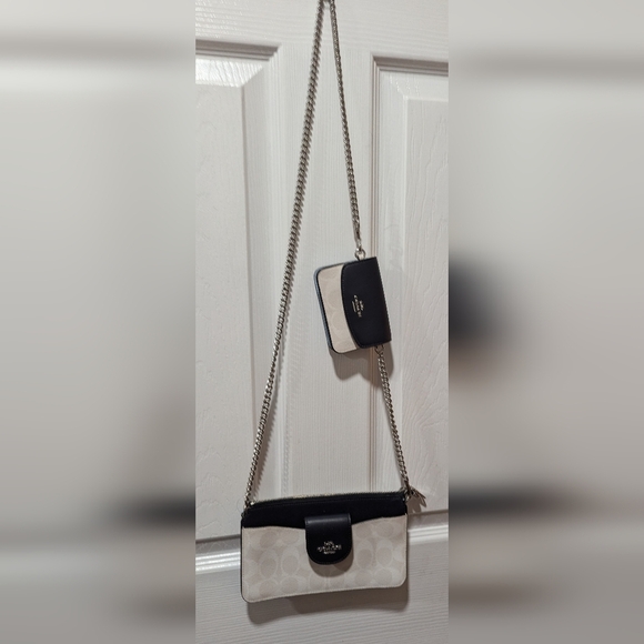 NWOT Coach Poppy Crossbody With Card Case - Picture 2 of 16